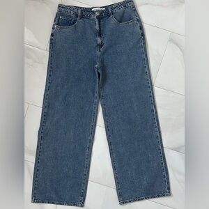 Rebecca Minkoff Hi-Rise Wide Leg Jeans Size 8 NWT